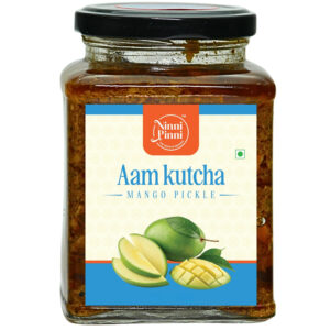 ninni pinni aam kutcha aachar (grated raw mango pickle)