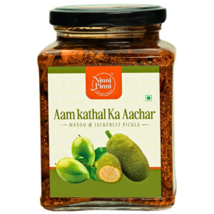 ninni pinni aam kathal ka aachar (mango & jackfruit pickle)