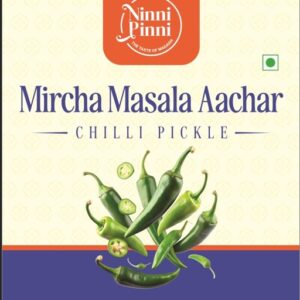ninni pinni mircha masala aachar (green chilli pickle)